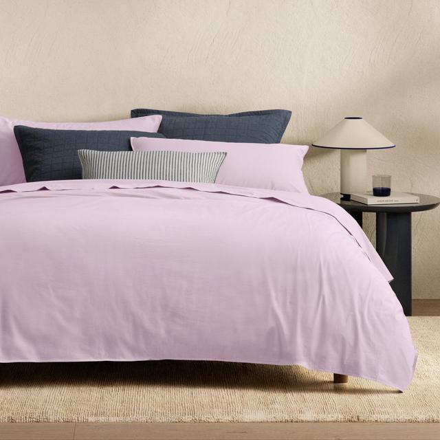 Sheridan Bayley Washed Percale European Pillowcase Pair