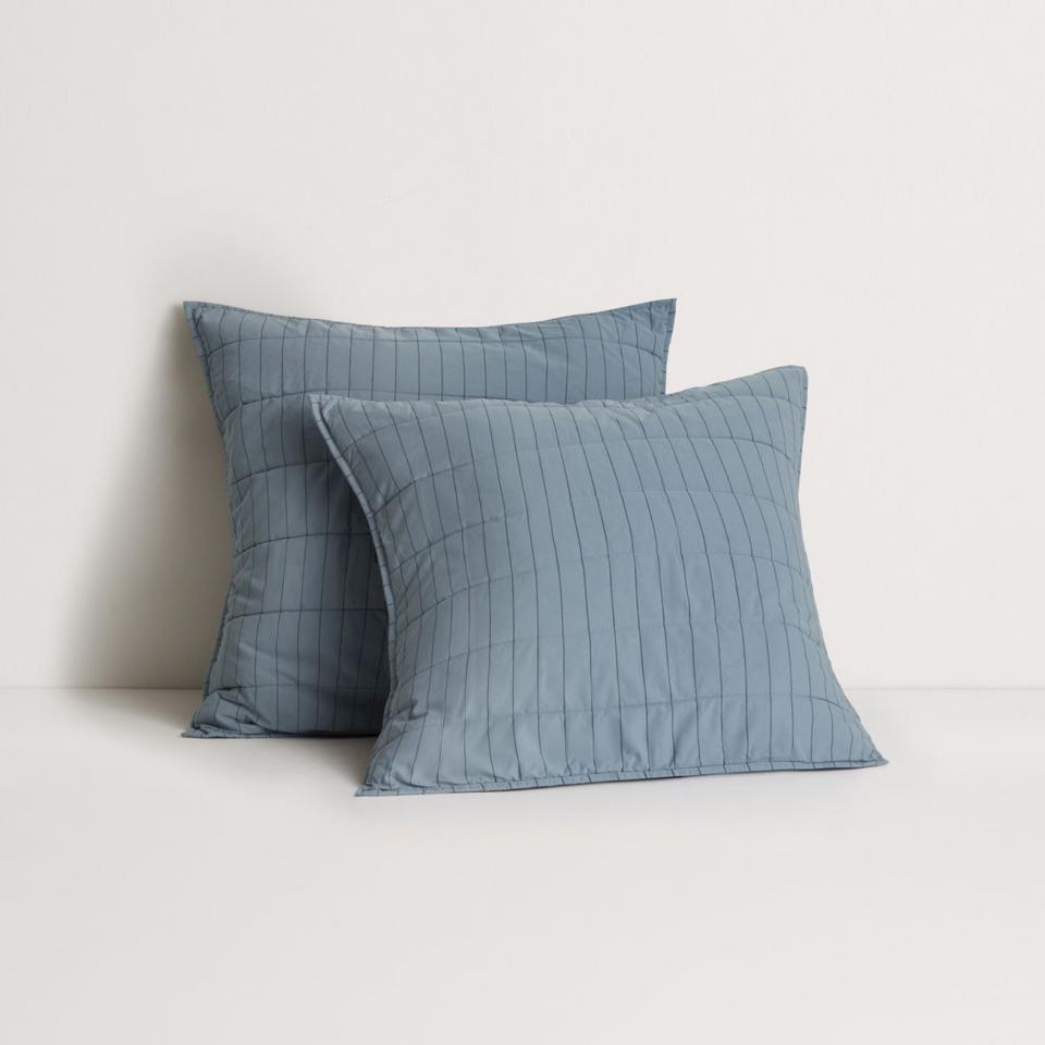 Sheridan Bayley Stripe Washed Percale European Sham