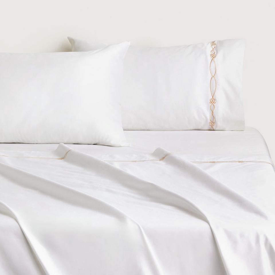 Sheridan 1200TC Palais Trellis Flat Sheet