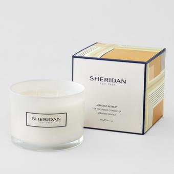 Alfresco Retreat Outdoor Candle (White)