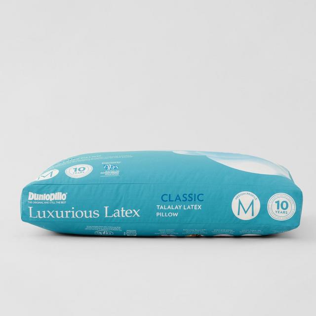 Dunlopillo Luxurious Latex Classic Medium Profile Medium Feel Pillow