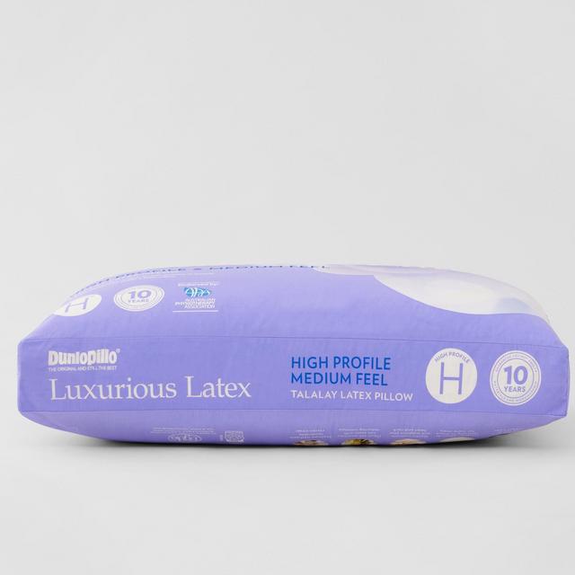 Dunlopillo Luxurious Latex High Profile Medium Feel Pillow