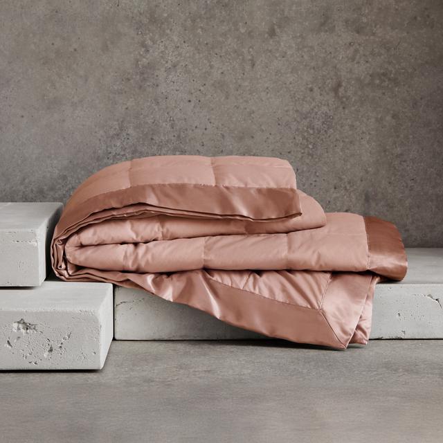 Fairydown Espresso Duck Down & Feather Blanket