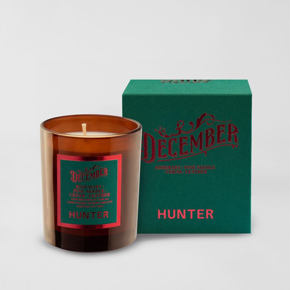 Hunter December Candle