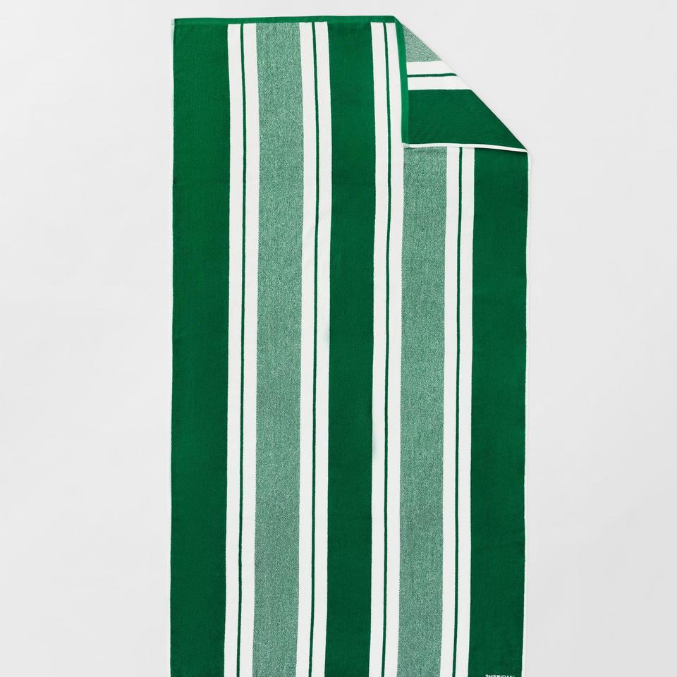 Sheridan Montye Beach Towel in green