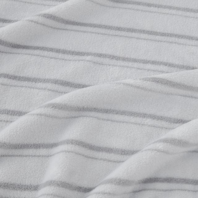 Sheridan Outlet Wide Stripe Plush Blanket