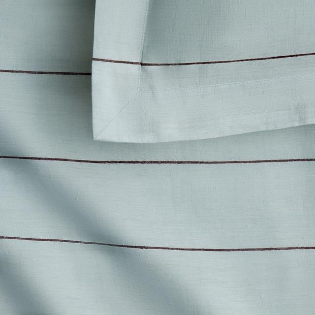 Sheridan Abbotson European Flax Linen Stripe Tailored Pillowcase Pair