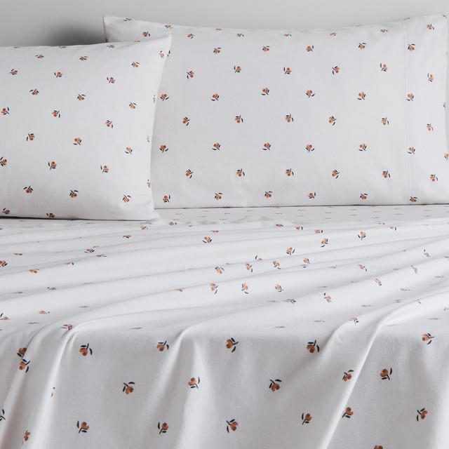 Sheridan Flannelette Ditsy Floral Sheet Set