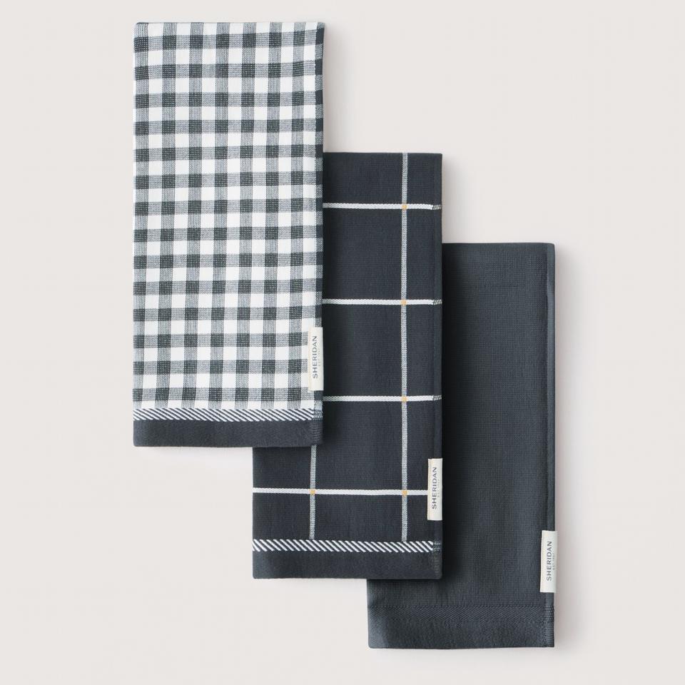 Frama Tea Towel Set - Three Pack in Carbon