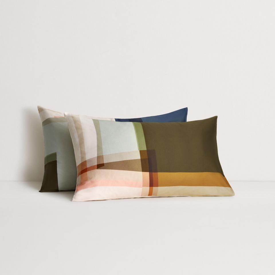 Allbrook Pillowcase Pair in Ink