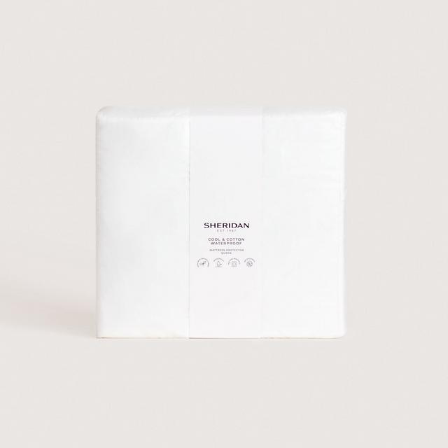Sheridan Cool & Cotton Waterproof Quilted Pillow Protector