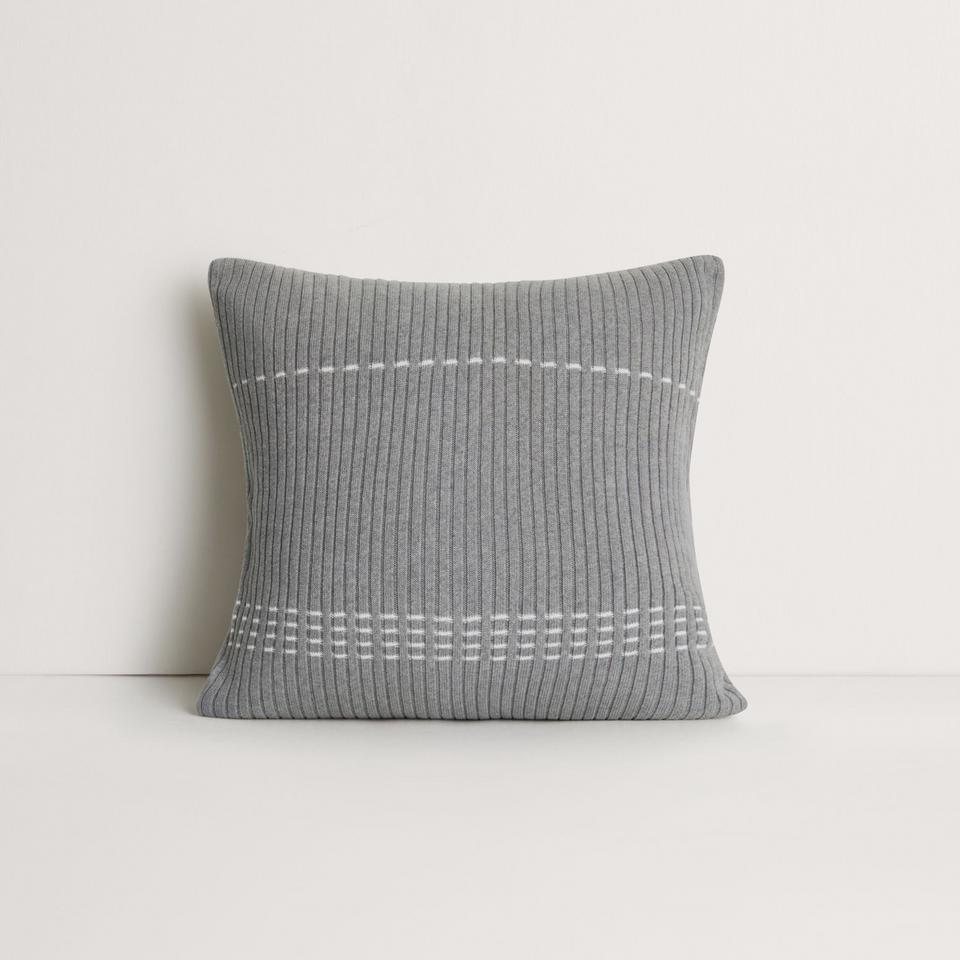 Ayo Square Cushion in Grey Marl