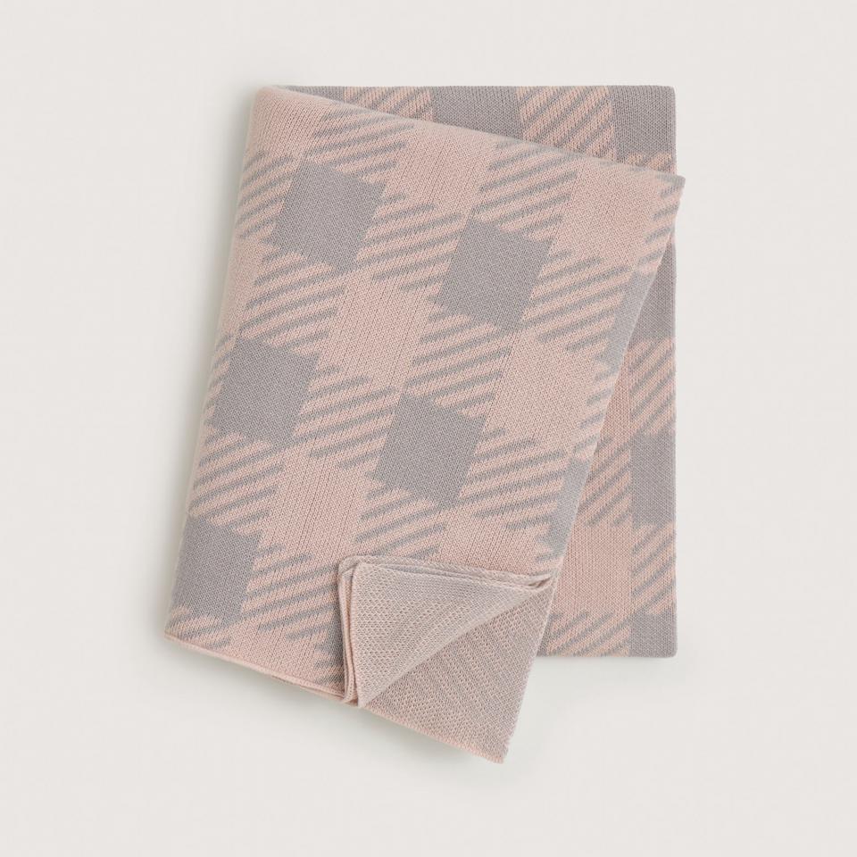 Anson Throw in Soft Grey