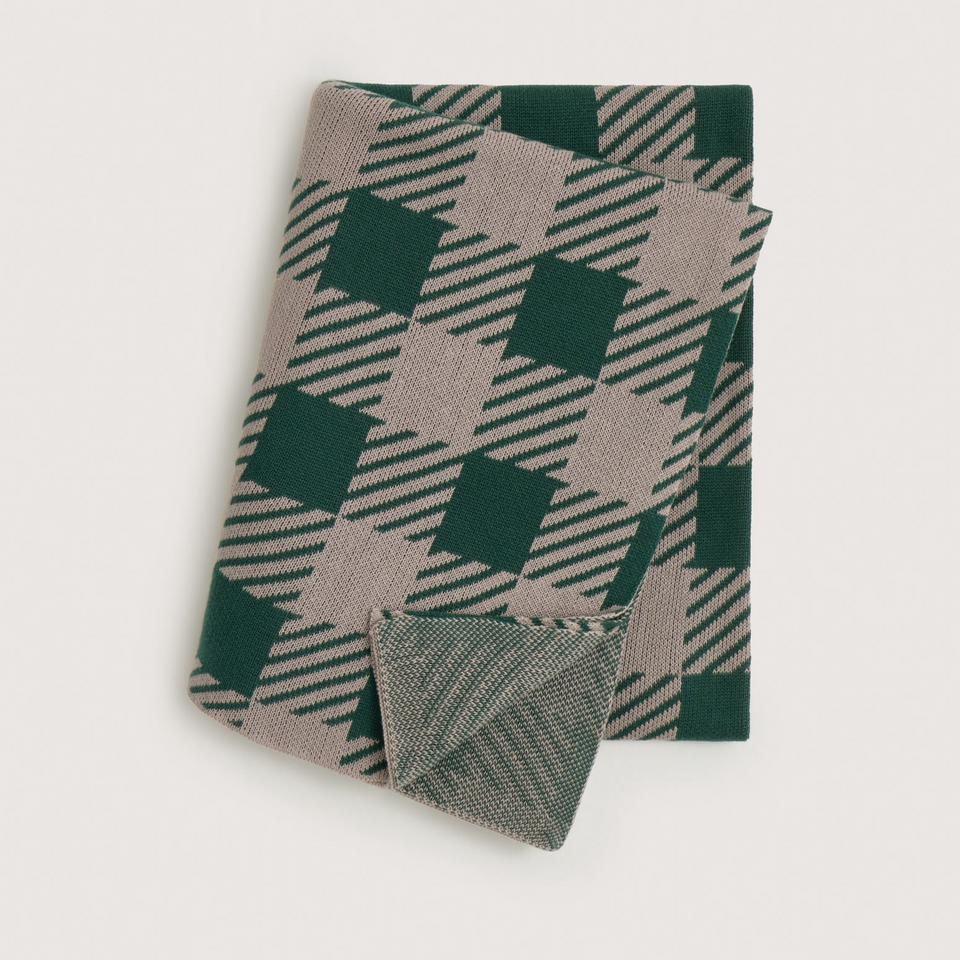 Anson Throw in Bottle Green