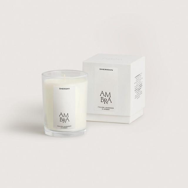 Sheridan Ambra Candle - Italian Lavender & Amber