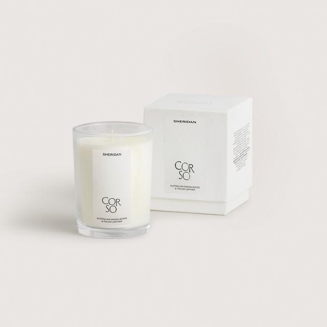 Sheridan Corso Candle - Australian Sandalwood & Italian Leather