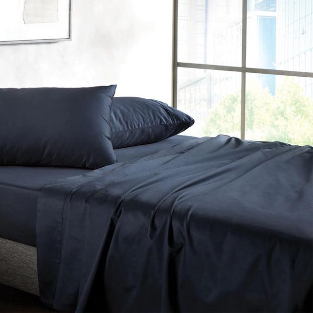 Sheridan 400Tc Soft Sateen Pillowcase Pair Midnight
