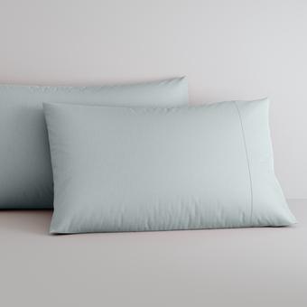 Sheridan 500tc Cotton Sateen Pillowcase (seaglass)