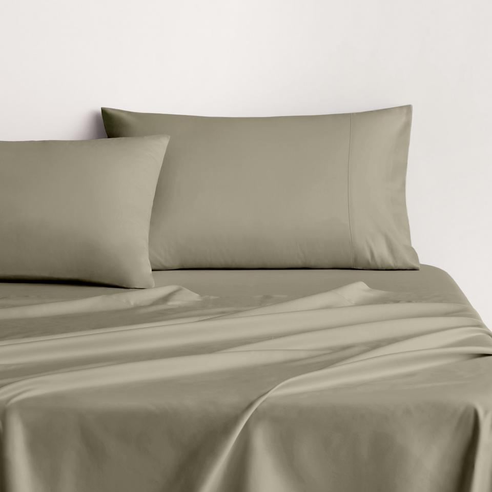 500Tc Cotton Sateen Sheet Set in Reed