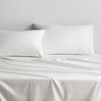 Sheridan 500tc Cotton Sateen Sheet Set (snow)