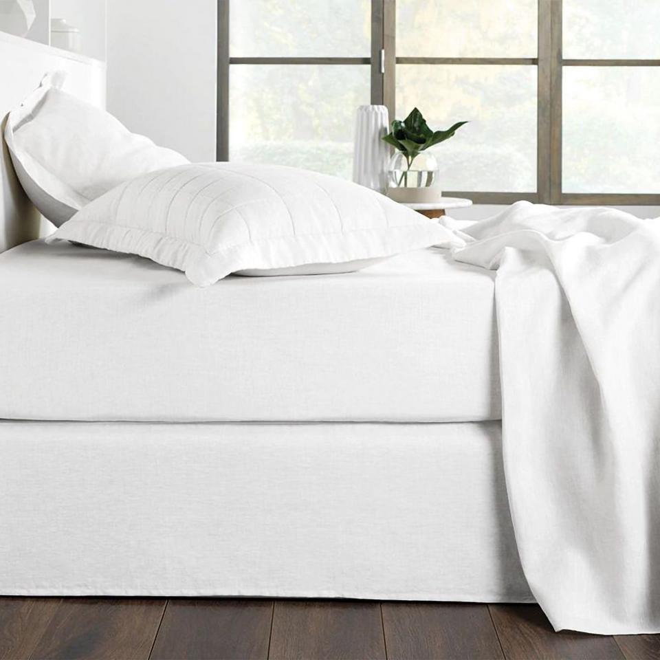 Sheridan Abbotson European Flax Linen Bed Skirt