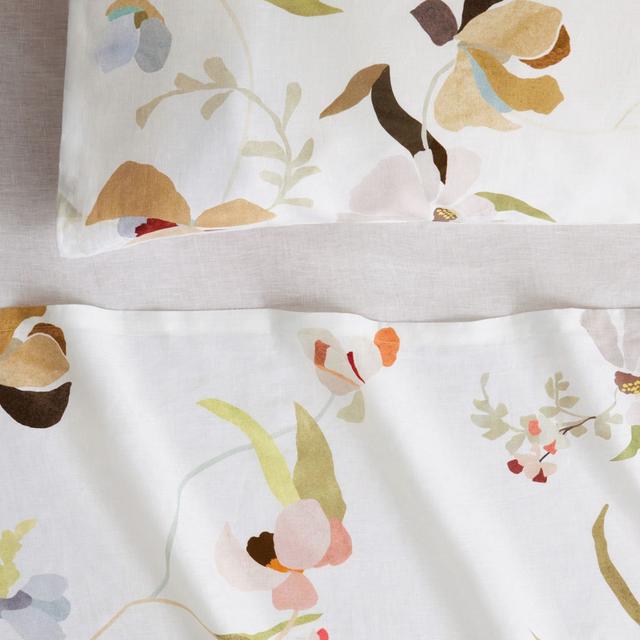 Sheridan Abbotson European Flax Linen Orchid Flat Sheet