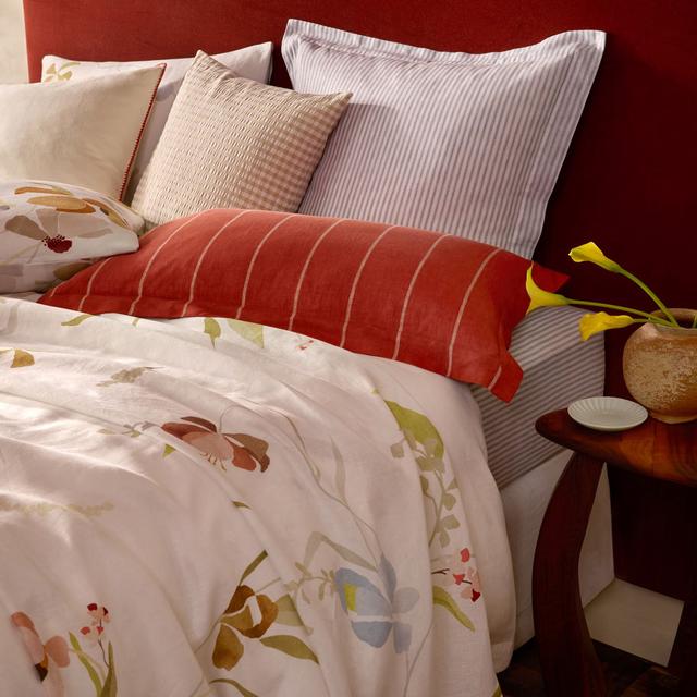 Sheridan Abbotson European Flax Linen Orchid Pillowcase Pair