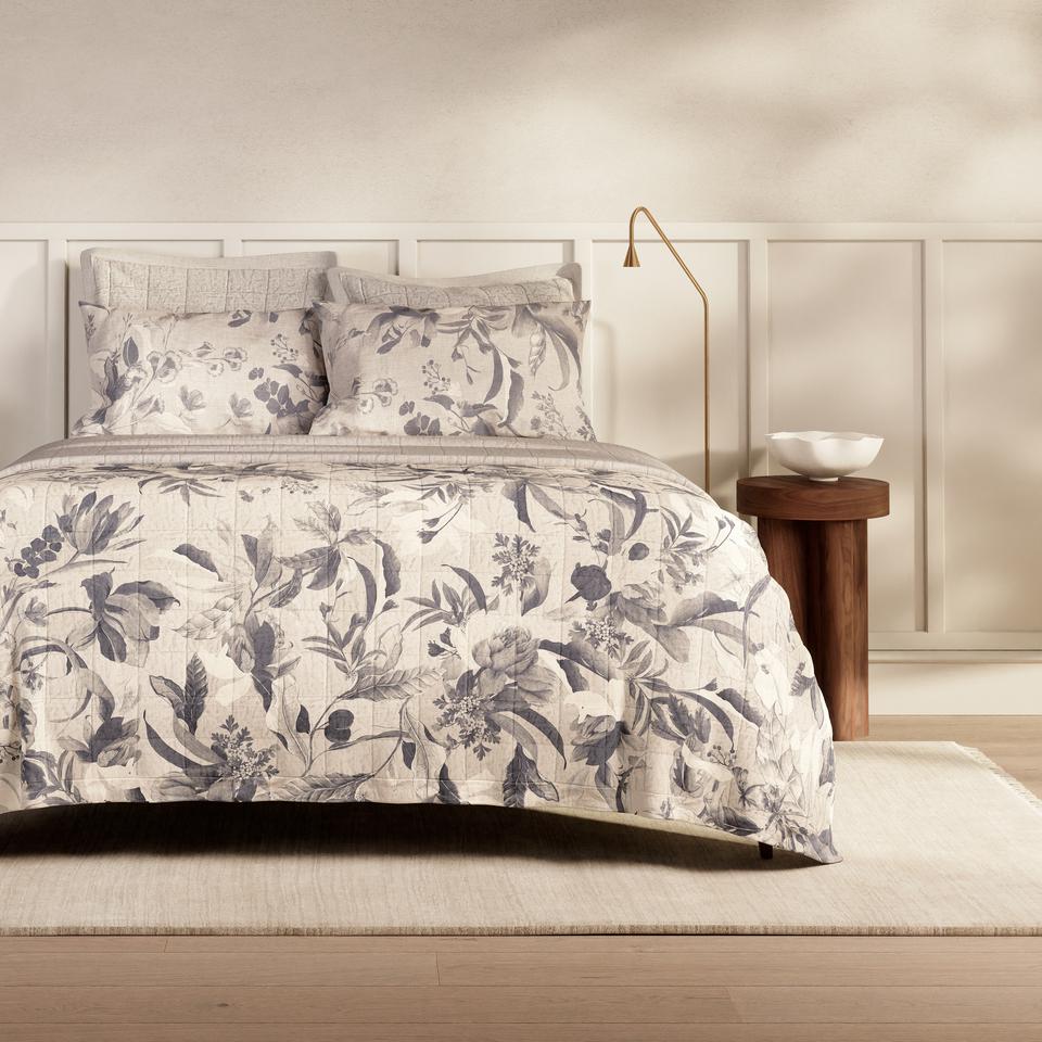 Sheridan Abbotson Linen Flora Bed Cover