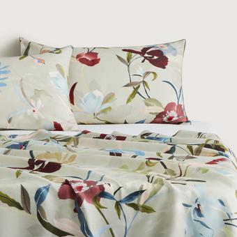 Sheridan Abbotson Linen Florae Flat Sheet