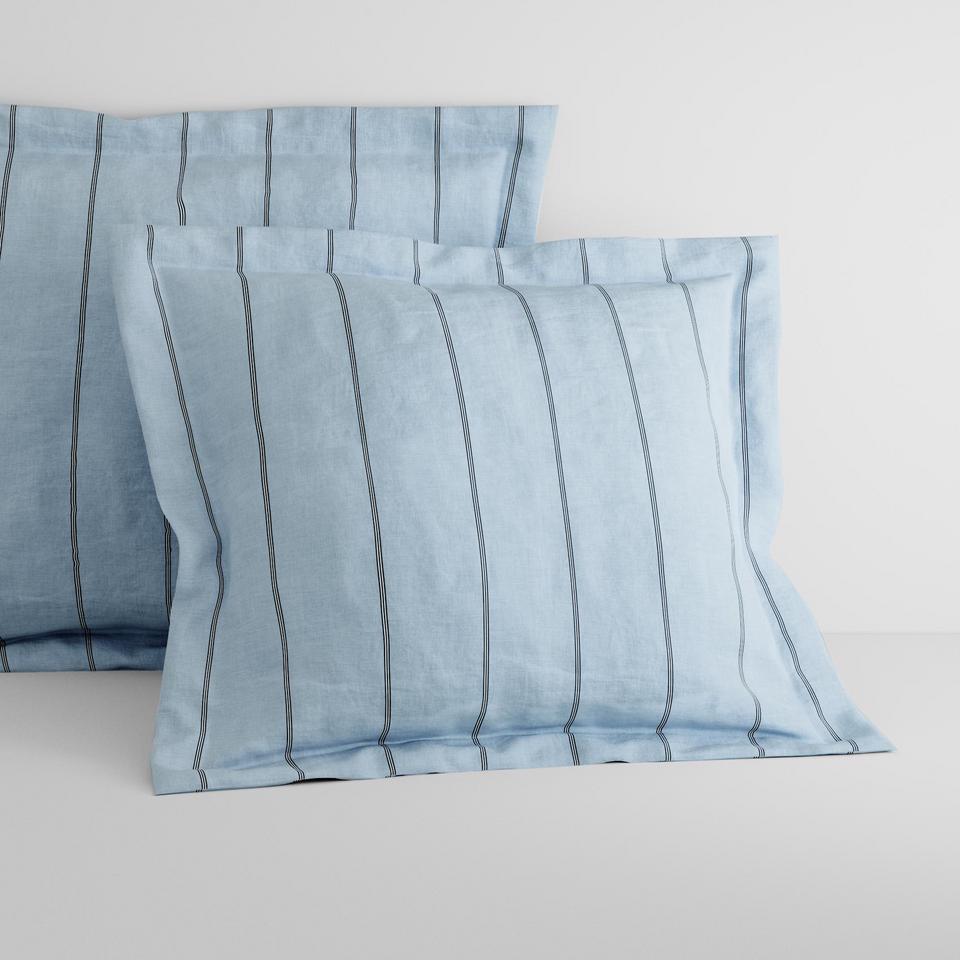 Sheridan Abbotson Linen Stripe European Pillowcase