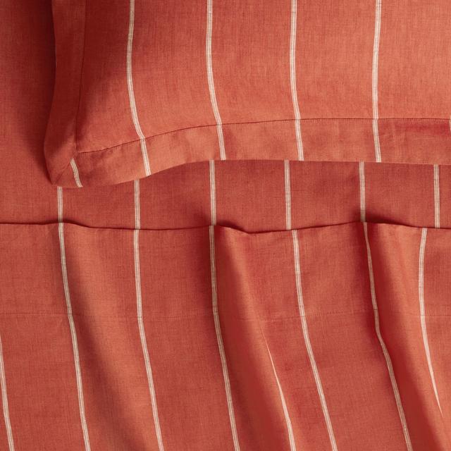 Sheridan Abbotson Linen Stripe Flat Sheet