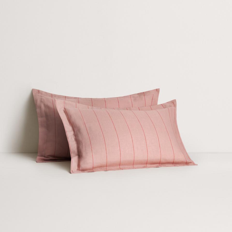 Sheridan Abbotson Linen Stripe Tailored Pillowcase Pair