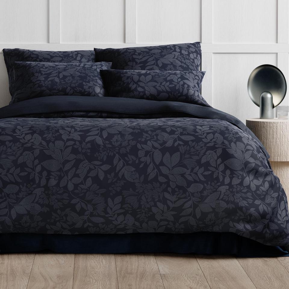 Sheridan Annan Quilt Cover Set in night shadow