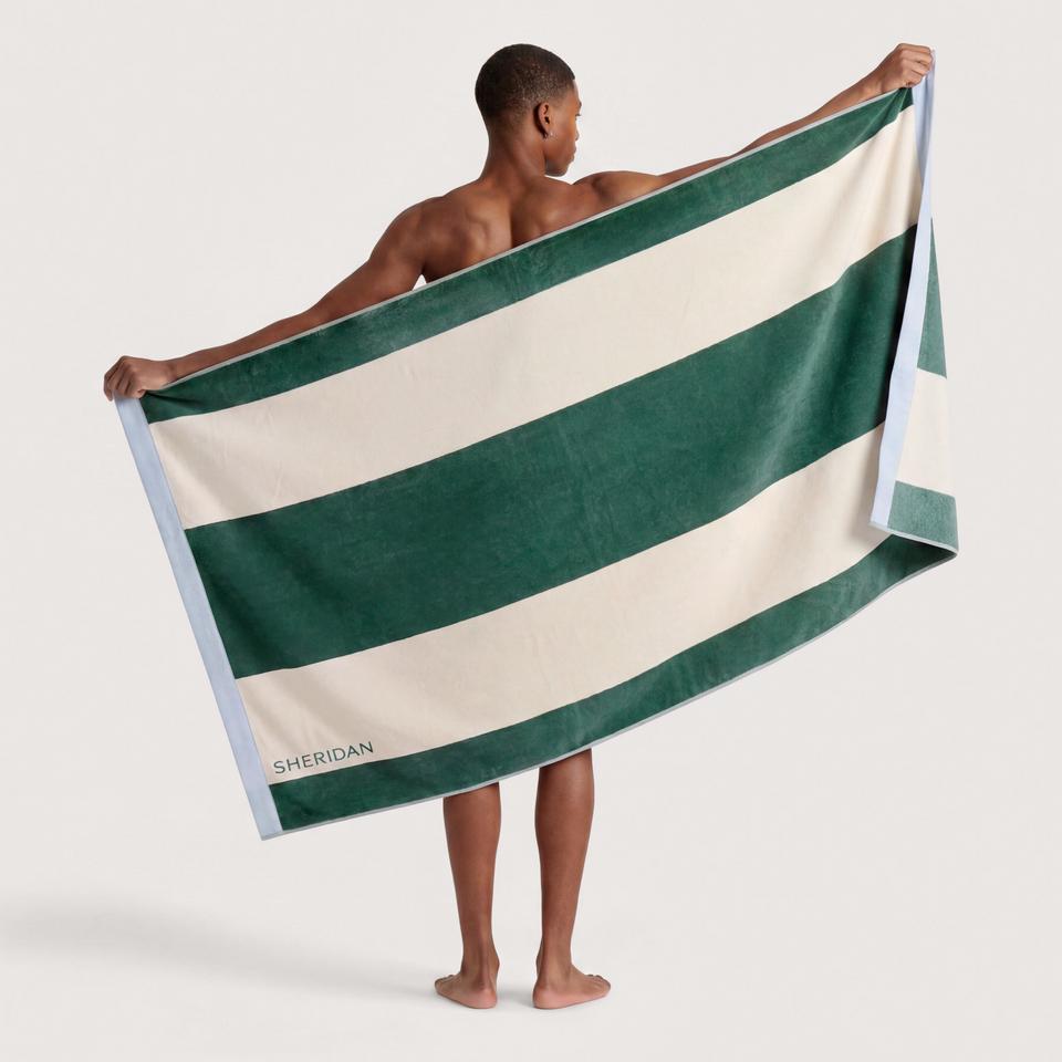 Apolle Beach Towel in Sea Green