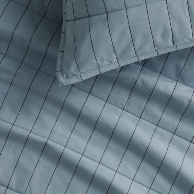 Sheridan Bayley Stripe Washed Percale Bedcover