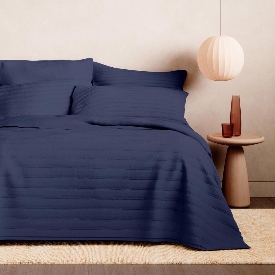 Sheridan Bayley Washed Percale Bedcover