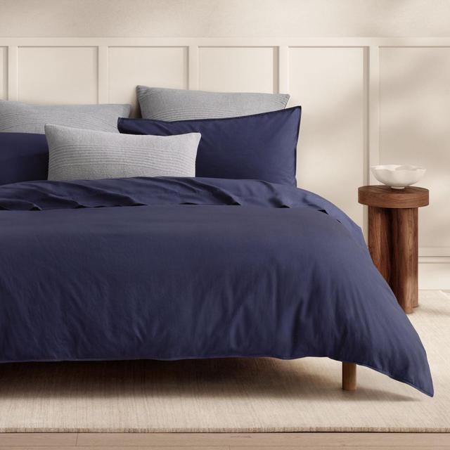Sheridan Bayley Washed Percale European Pillowcase Pair