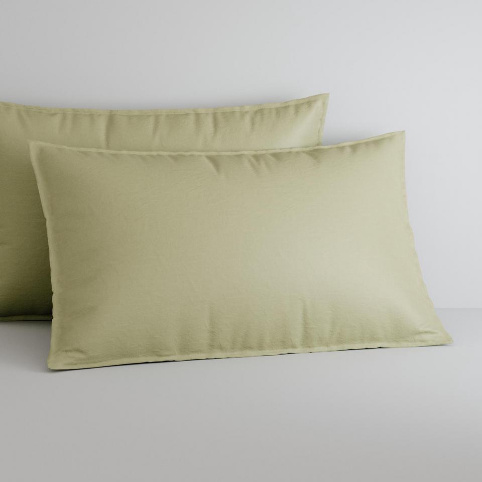 Sheridan Bayley Washed Percale Pillowcase Pair