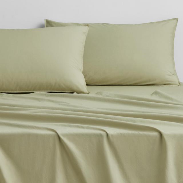 Sheridan Bayley Washed Percale Pillowcase Pair