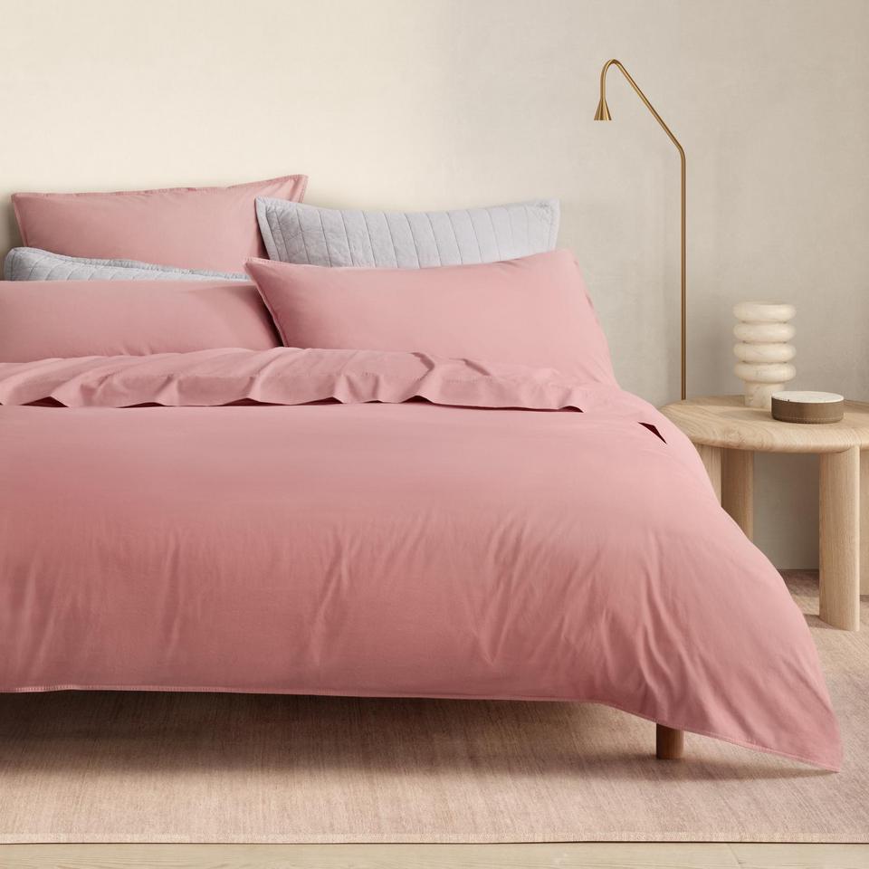 Sheridan Bayley Washed Percale Quilt Cover Set