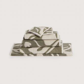 Sheridan Bofleur Towel Collection (limestone)