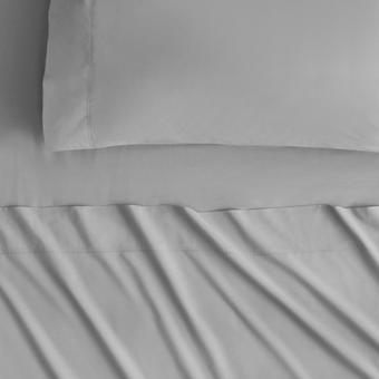 Sheridan Byren Percale Fitted Sheet (lunar grey)