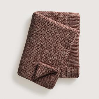 Sheridan Caral Throw (cocoa)