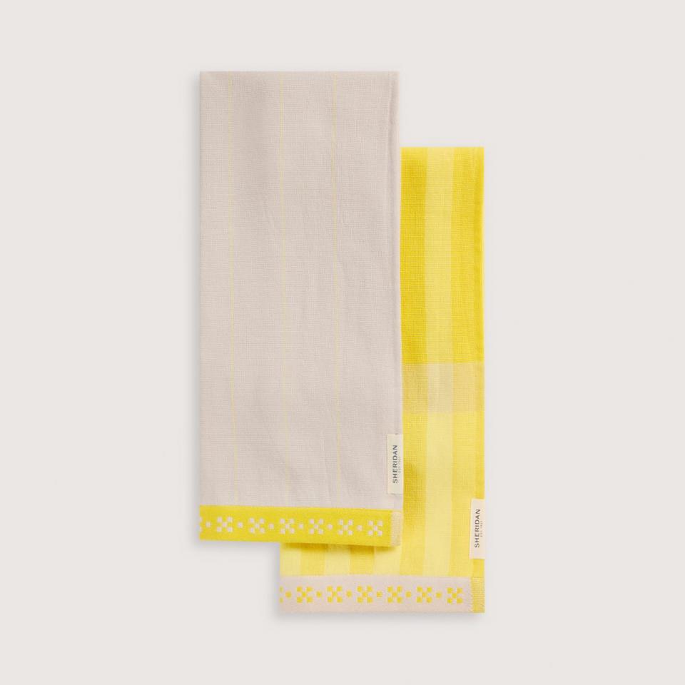 Sheridan Caro Tea Towel Set - Two Pack