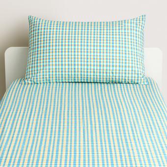 Sheridan Check Mate Kids Fitted Sheet Set (splice)