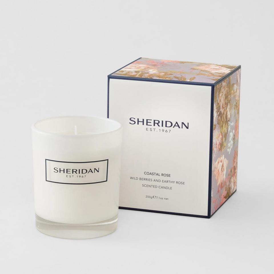 Sheridan Coastal Rose Candle