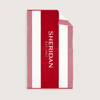 Sheridan Collaroy Beach Towel (antique red)