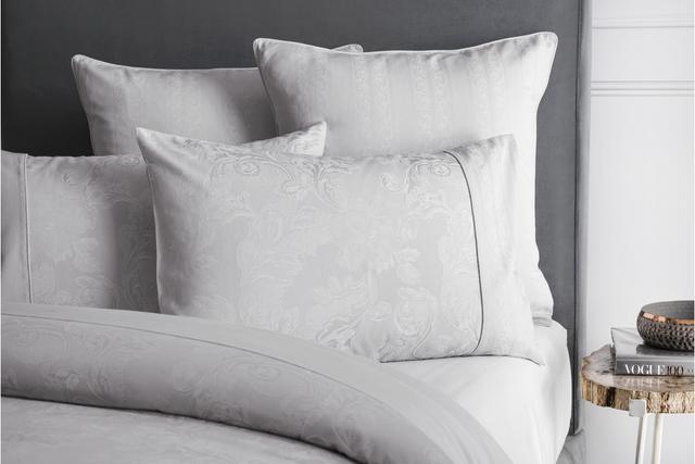Sheridan Covington European Pillowcase Silver