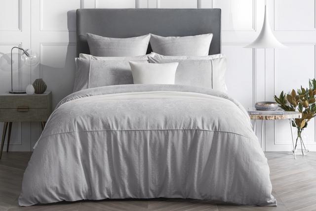 Sheridan Covington European Pillowcase Silver