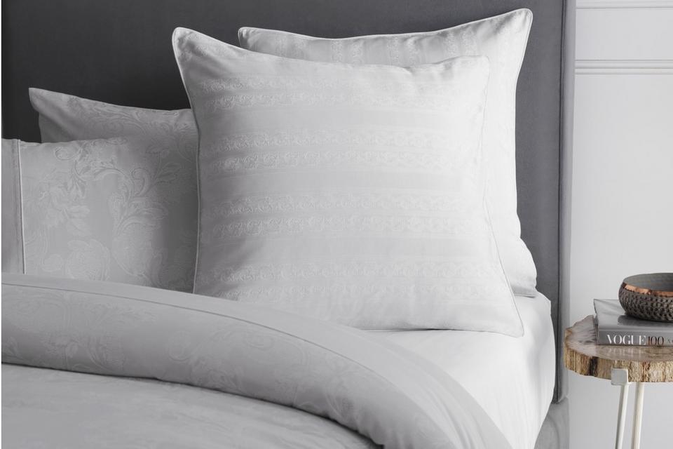 Sheridan Covington European Pillowcase Silver